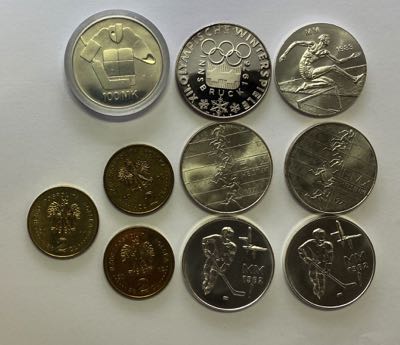 Wold lot of coins - Olympics ... 