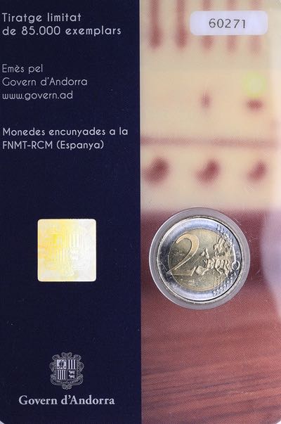 Andorra 2 euro 2016
.