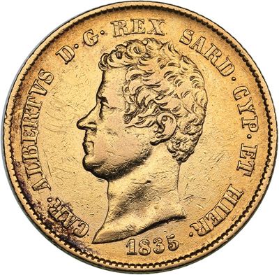 Italy - Sardinia 20 lire 1835
6.43 ... 