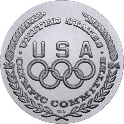 USA medal Olympics 1984
46.75 g. ... 