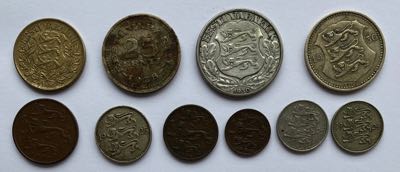 Estonia lot of coins (10)
(10)