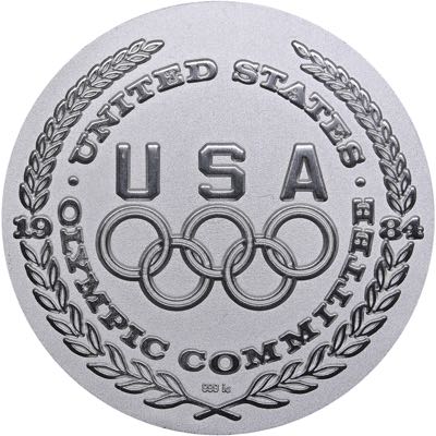 USA medal Olympics 1984
47.25 g. ... 