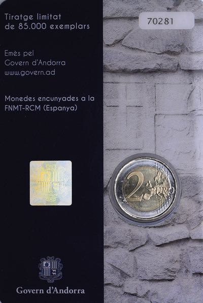 Andorra 2 euro 2016
.