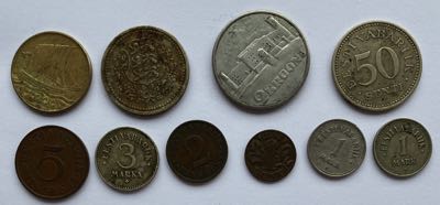 Estonia lot of coins (10)
(10)