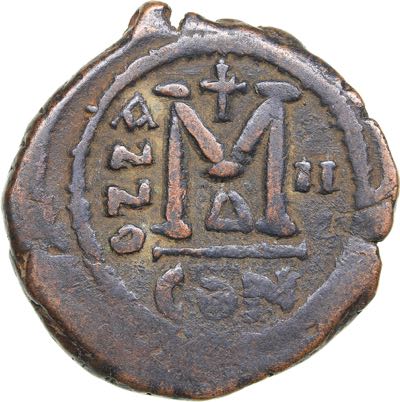 Byzantine Æ Follis - Maurice ... 