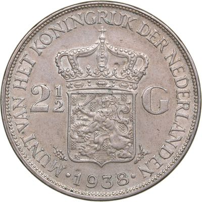 Netherland 2 1/2 gulden 1938
24.97 ... 