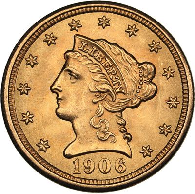 USA 2.5 dollars 1906
4.18 g. ... 