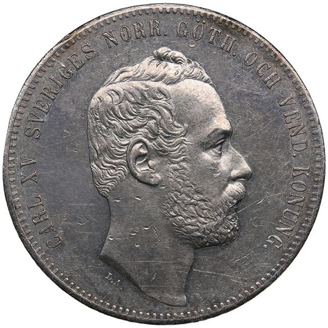 Sweden 4 Riksdaler Riksmynt 1862 - ... 