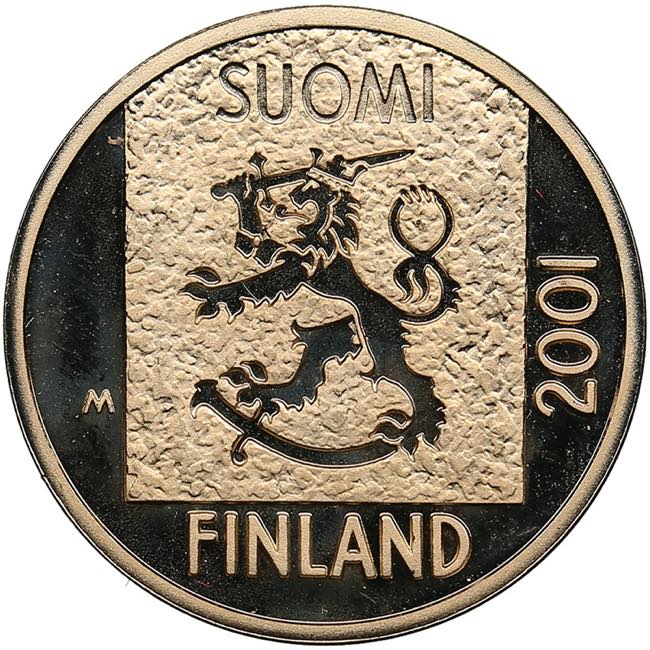 Finland 1 Markka 2001 8.65g. PROOF.