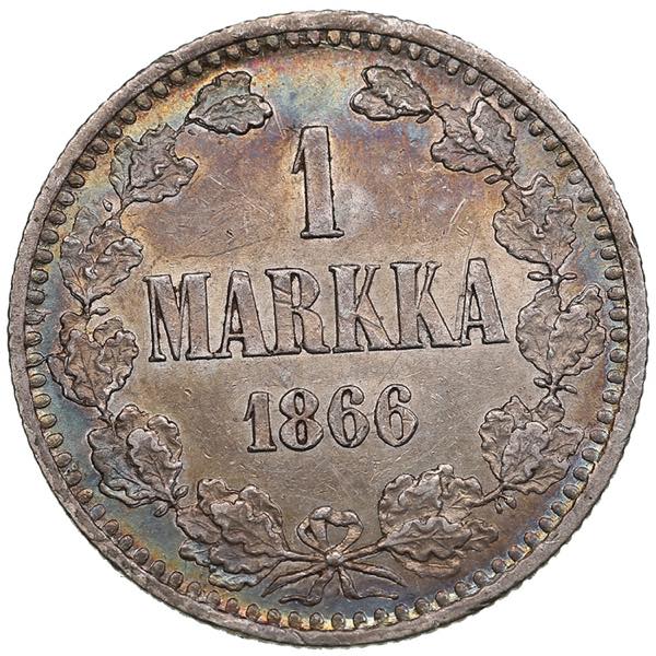 Finland, Russia 1 Markka 1866 S ... 