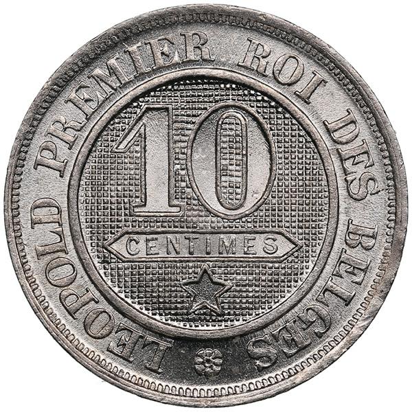 Belgium 10 Centimes 1861 - Leopold ... 