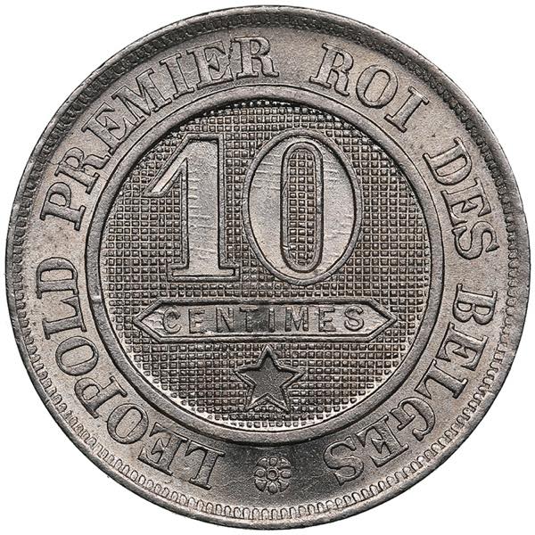 Belgium 10 Centimes 1861 - Leopold ... 