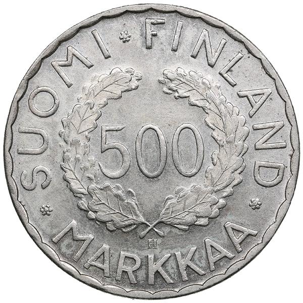 Finland 500 Markkaa 1952 - XV ... 