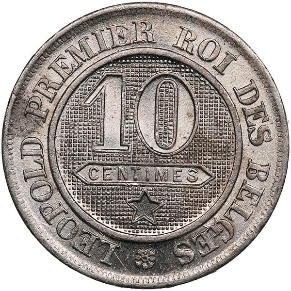 Belgium 10 Centimes 1863 - Leopold ... 