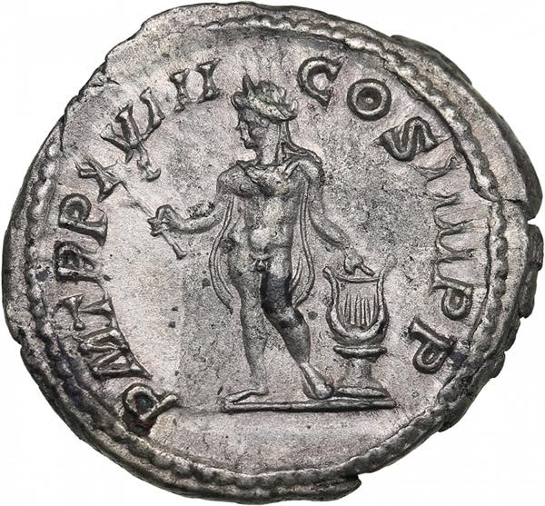 Roman Empire AR Denarius 215 AD - ... 
