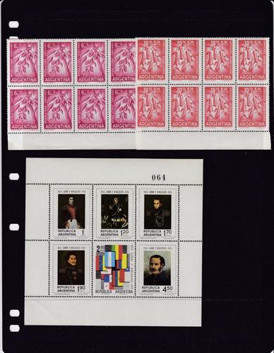 Group of stamps: Argentina & ... 