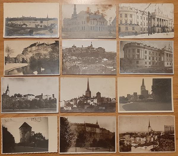Estonia - Various postcards ... 