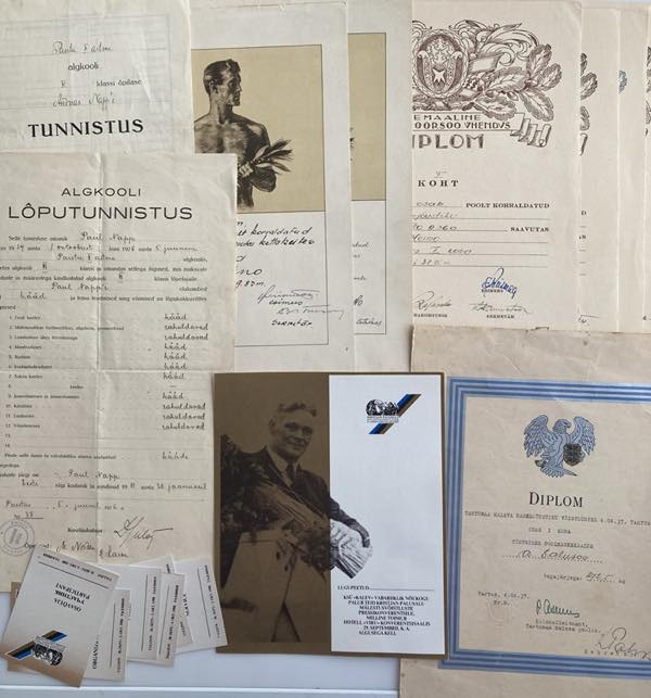 ESTONIA postcards postal history ... 