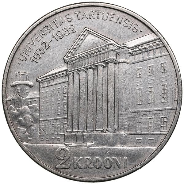 Estonia 2 Krooni 1932 - Tartu ... 