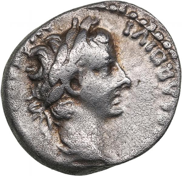 Roman Empire AR Denarius 18-35 AD ... 