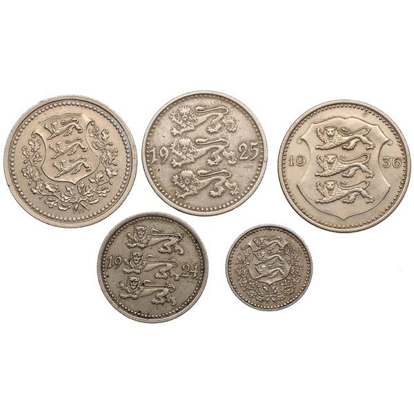 Group of coins: Estonia (5) ... 
