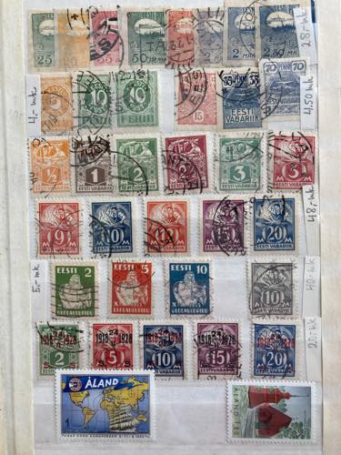 Collection of stamps: Mostly ... 