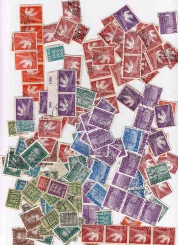 Group of cancelled stamps: Estonia ... 
