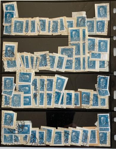 Group of stamps: Mostly Estonia, ... 