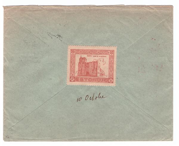 ESTONIA envelope 1933 - ... 