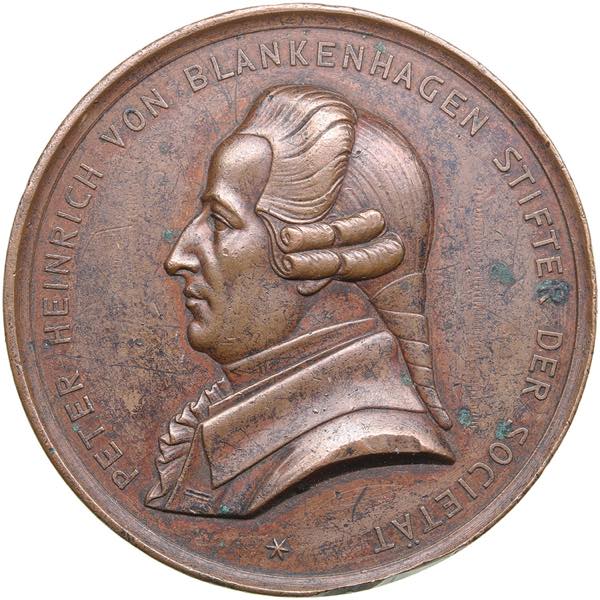 Estonia, Livonia medal Imperial ... 