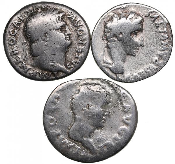 Lot of Roman Empire AR Denarius (2 ... 