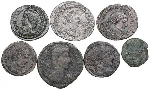 Small coll. of coins: Roman Empire ... 