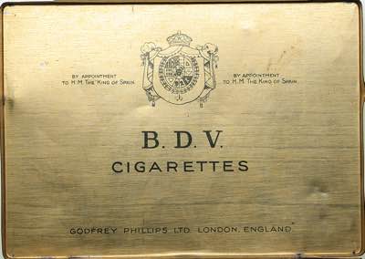 Great Britain Tobacco box
B.D.V. ... 