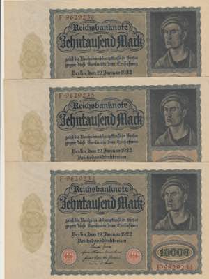Germany 10 000 mark 1922 (3)
AU