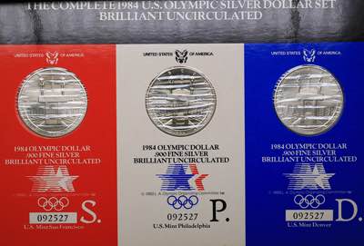 USA Coins set 1984 Olympics
UNC