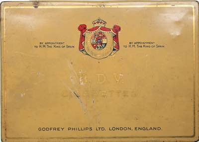 Great Britain Tobacco box
B.D.V. ... 