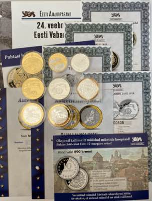 Estonia medals (8)
31.1 g. PROOF