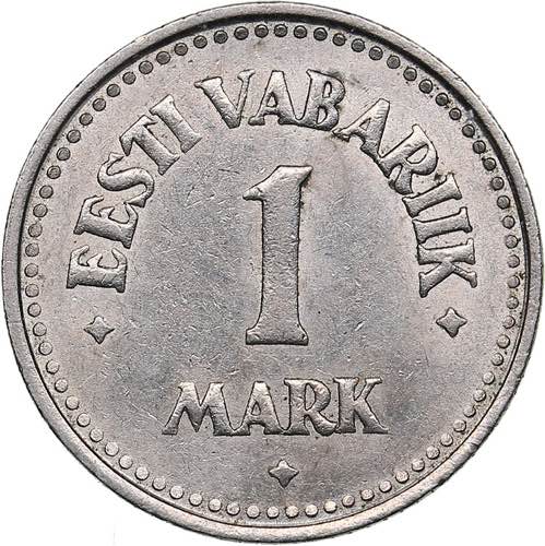 Estonia 1 mark 1922
2.56 g. XF+/AU ... 
