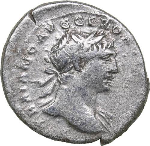 Roman Empire Denar 103-111 AD - ... 