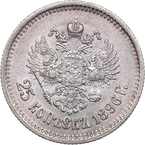 Russia 25 kopecks 1896
4.97 g. ... 