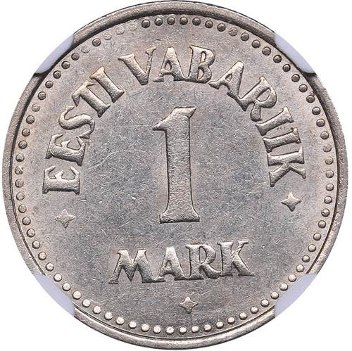 Estonia 1 mark 1922 - NGC MS ... 