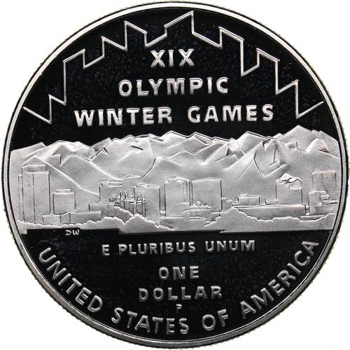 USA 1 dollar 2002 - Olympics Salt ... 