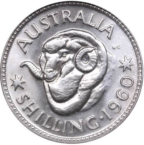 Australia 1 schilling 1960 - NGC ... 