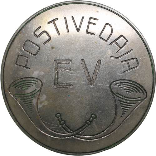 Estonia postman badge before ... 