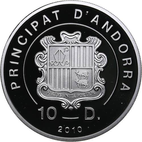 Andorra 10 dinar 2012 - ... 