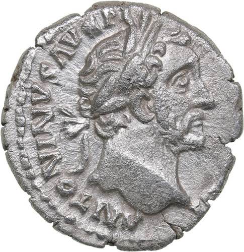 Roman Empire Denar 154-155 AD - ... 
