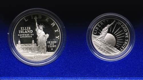 USA coins set 1986
Ag. PROOF Box ... 