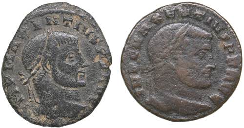 Roman Empire Æ follis - Maxentius ... 