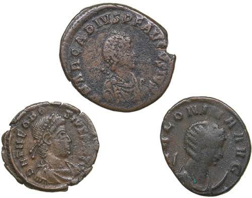 Roman Empire AE - Theodosius, ... 