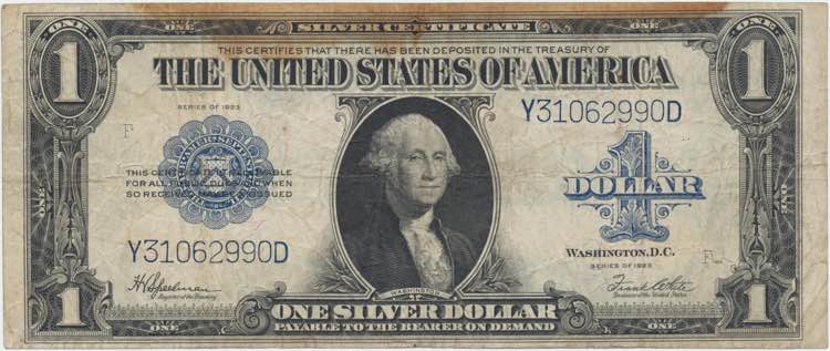USA 1 dollar 1923
Speelman/White. ... 